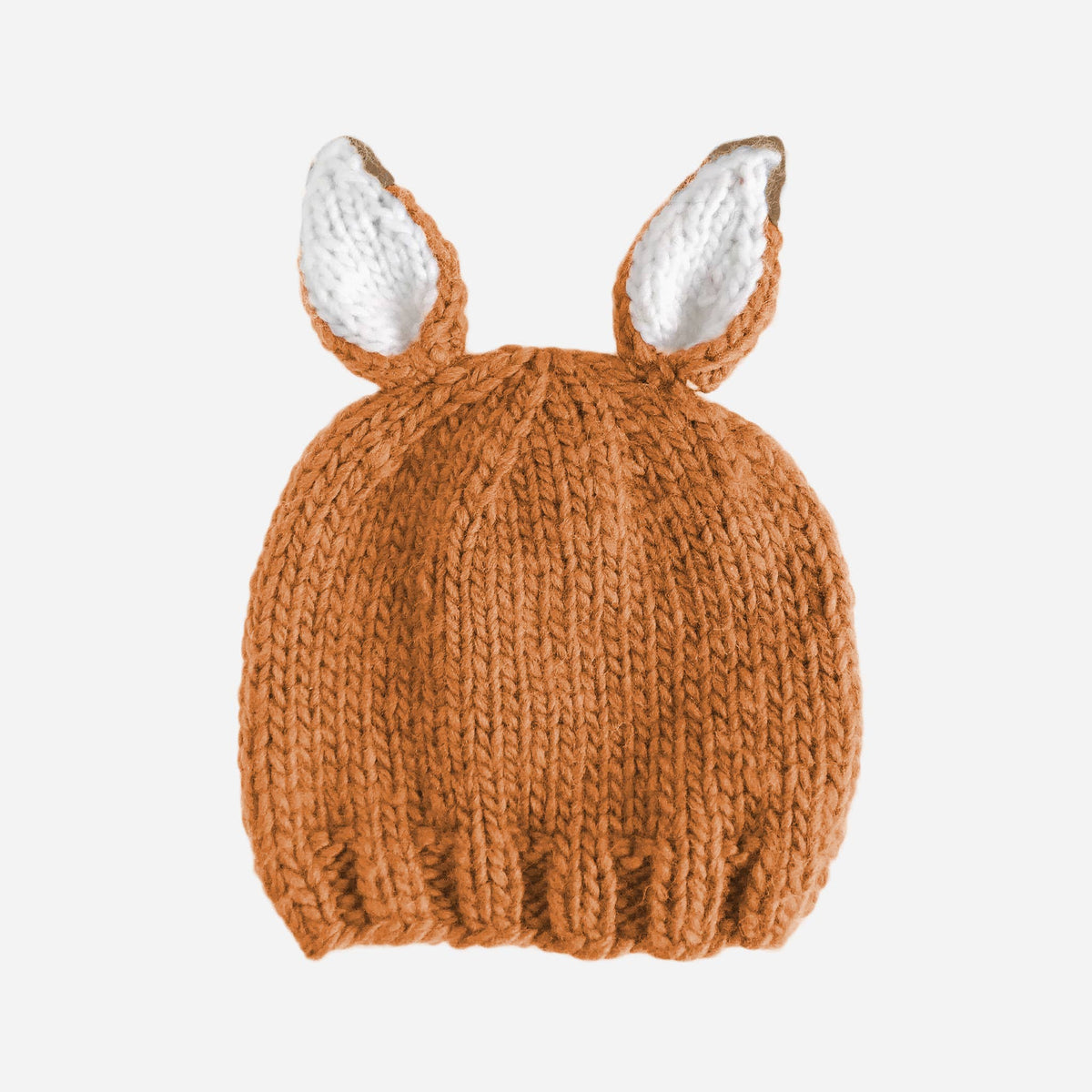 Organic Rusty Fox Beanie- Clay