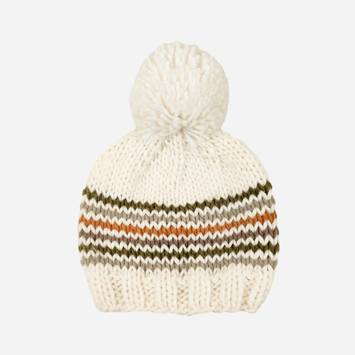 Organic Woodland Stripe Beanie