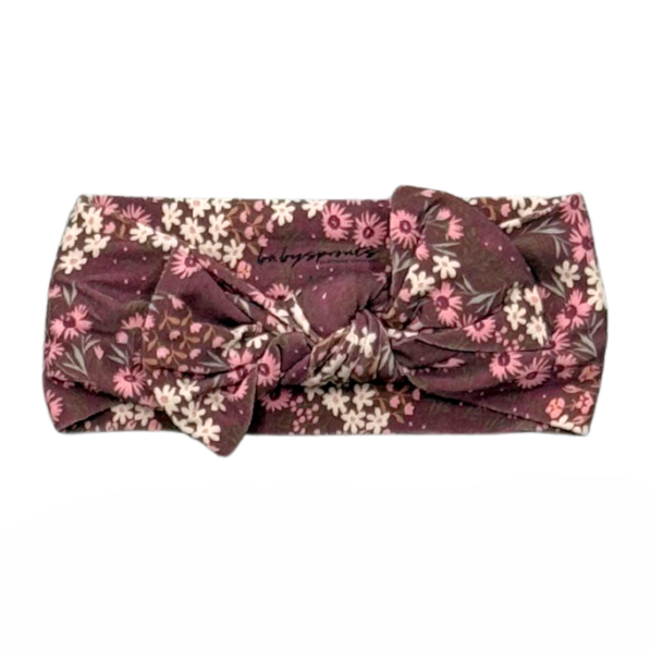 Cluster Garden Floral Bamboo Headband