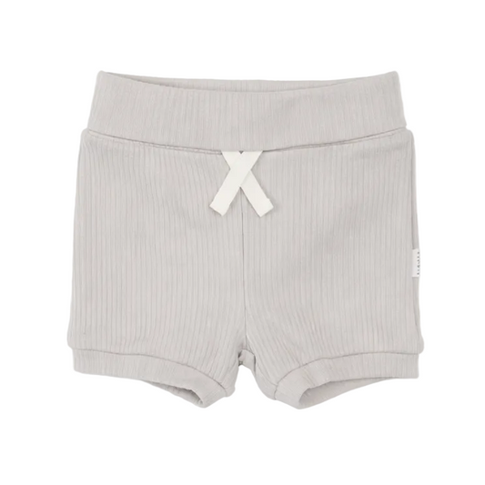 Light Grey Drawstring Shorts