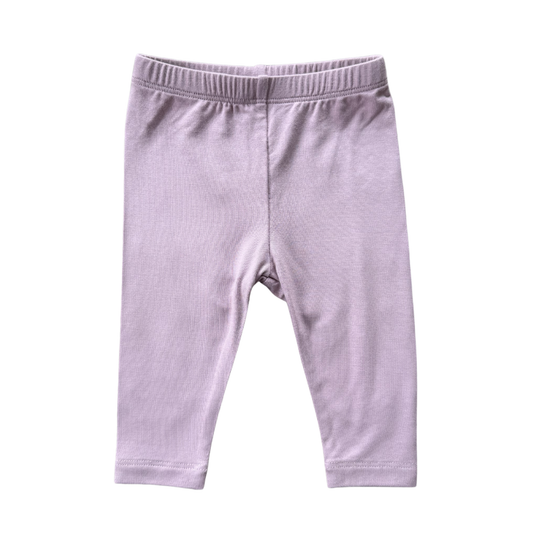 Basic Bamboo Leggings: Mauve