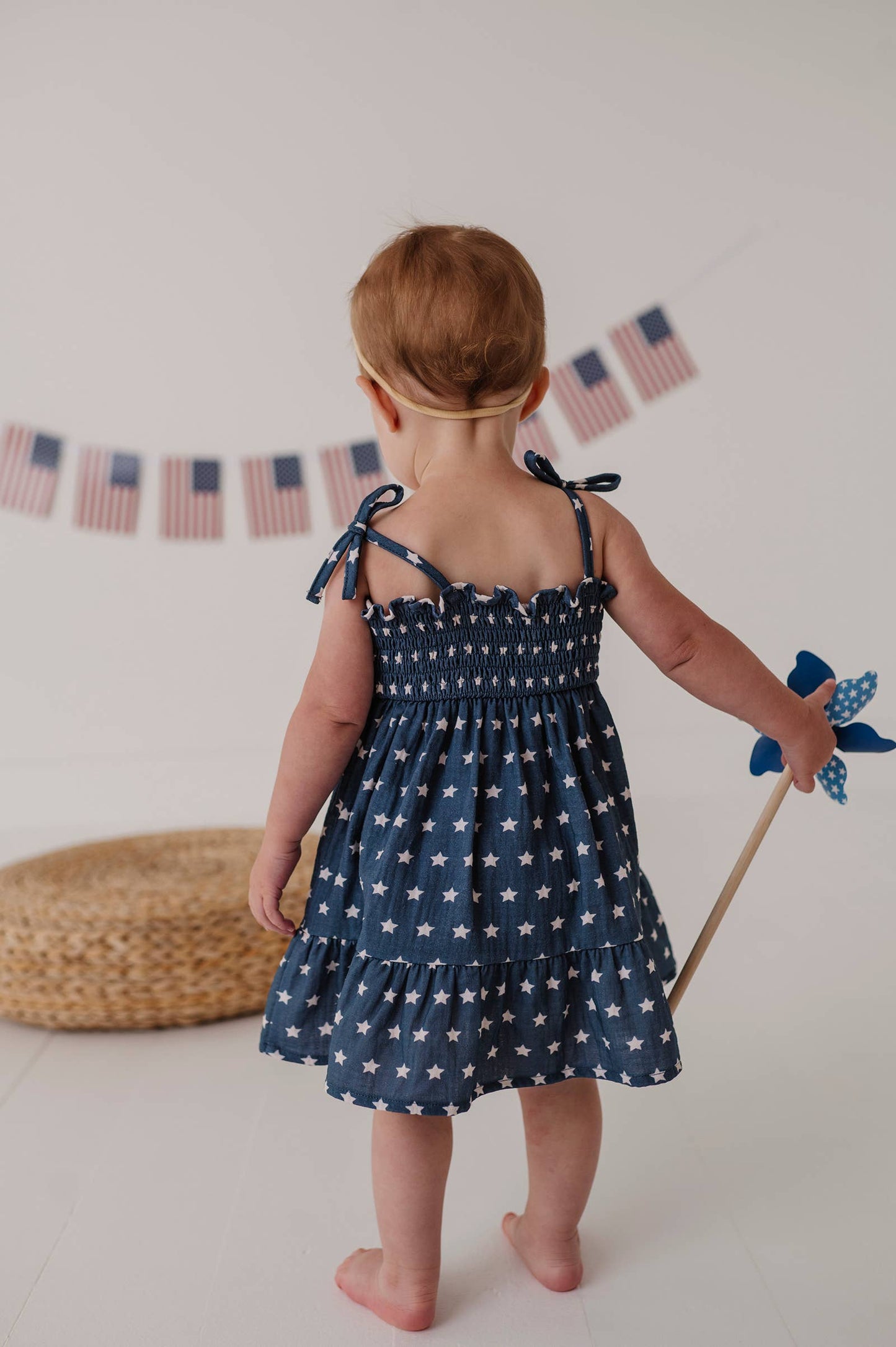 American Stars Tiered Mini Dress