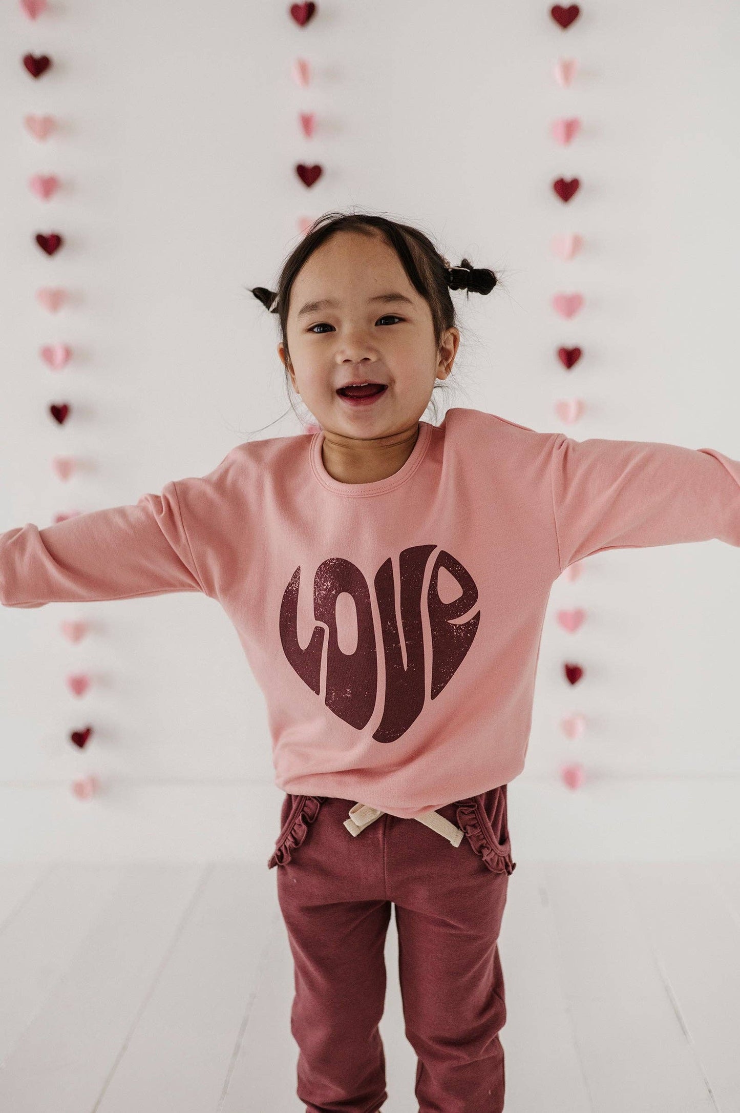 Love Drop-Shoulder Pullover