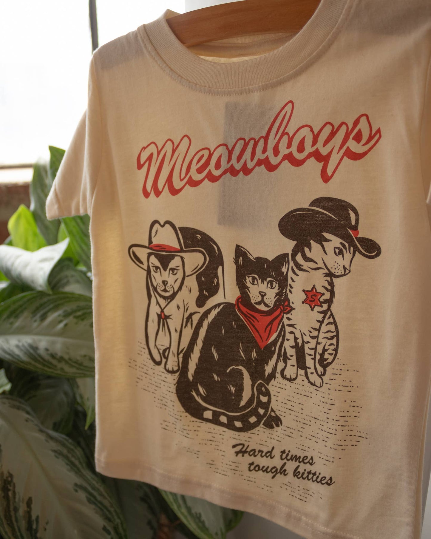 Meowboys Western Kids Tee