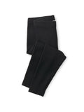 Pointelle Baby Leggings: Jet Black