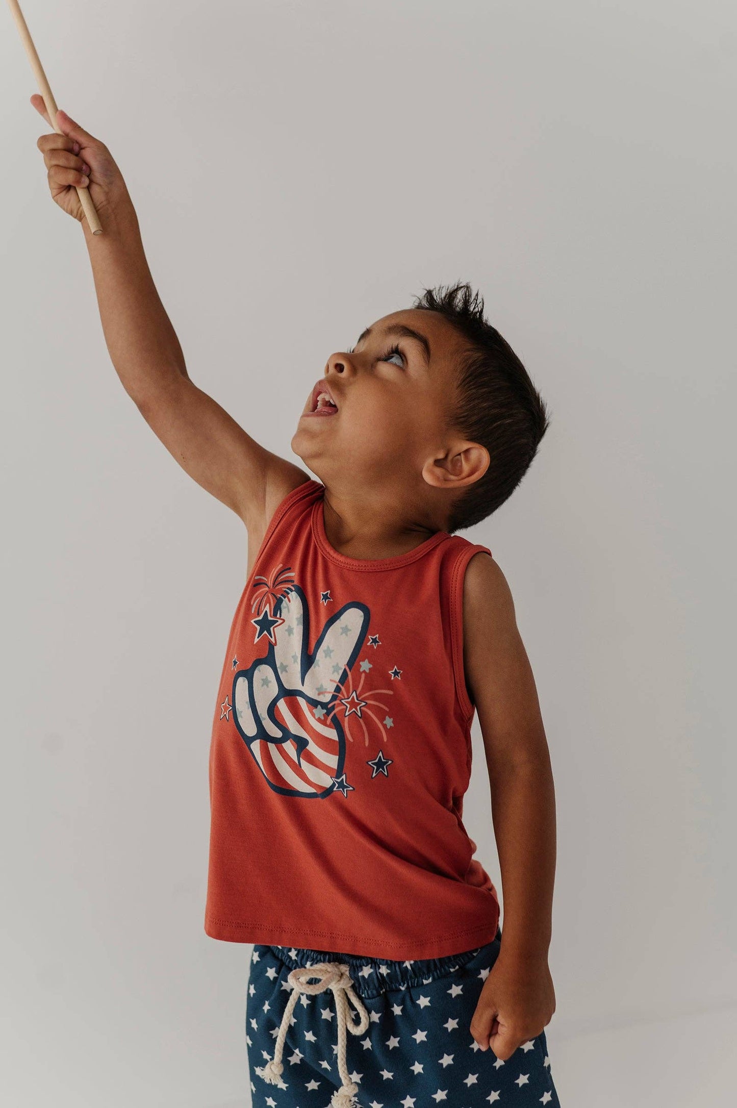 Patriotic Peace Tank Top