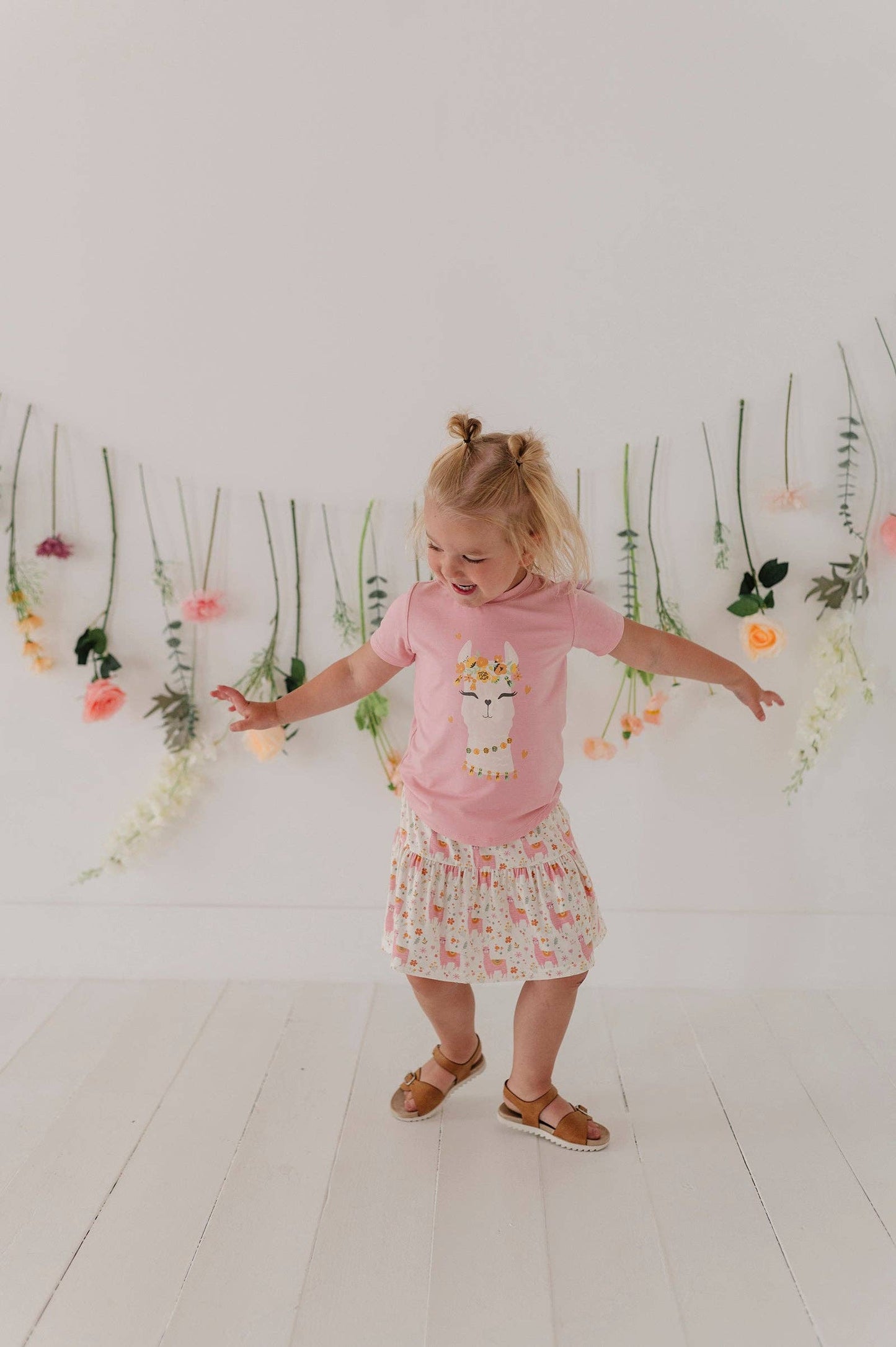Happy Llama Short Sleeve Tee