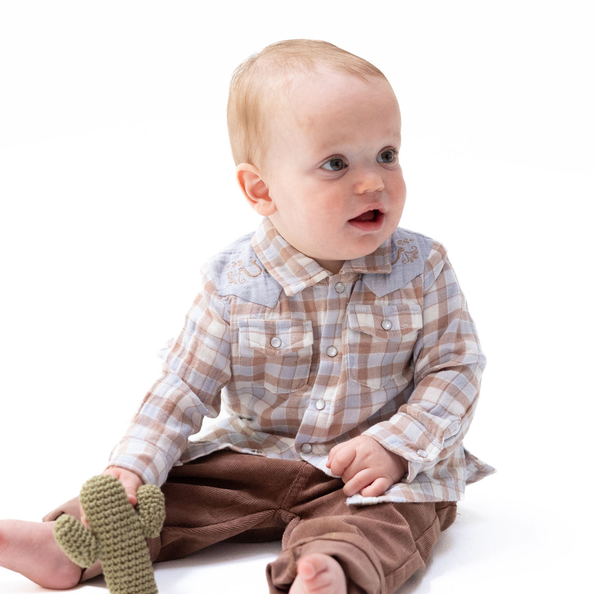 Western Plaid - The Willie Shirt lifestyle