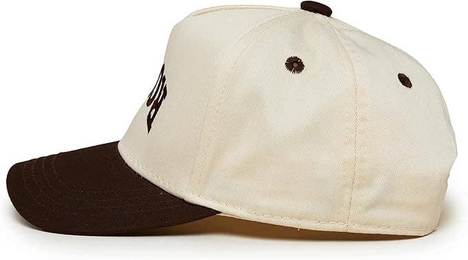 Rowdy Upside Down 2-Tone Cap - Brown/Beige