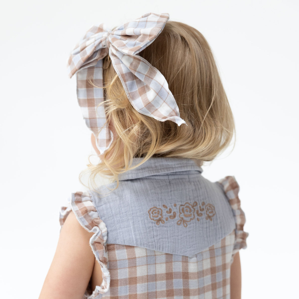 Western Plaid - Western Pearl Snap Dress and Bloomer lifestyle