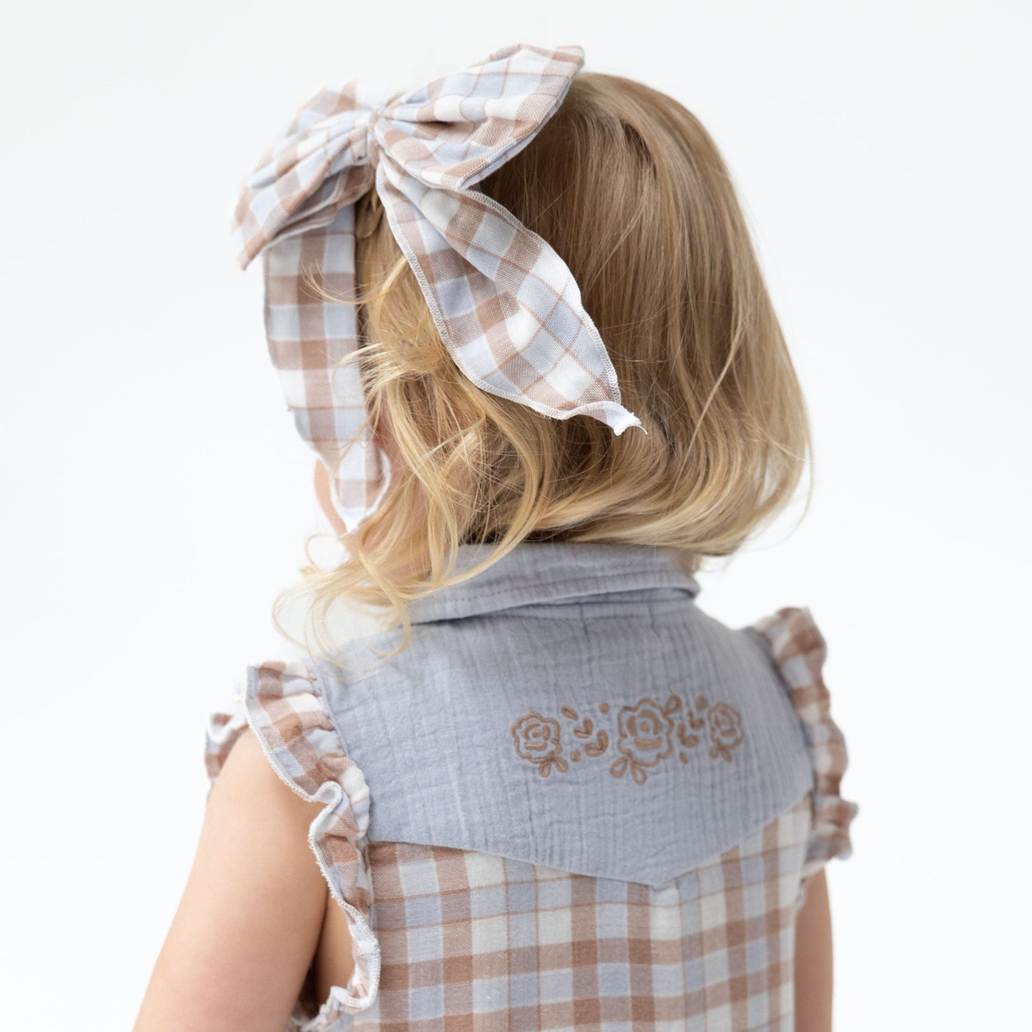 Western Plaid - Western Pearl Snap Dress and Bloomer lifestyle