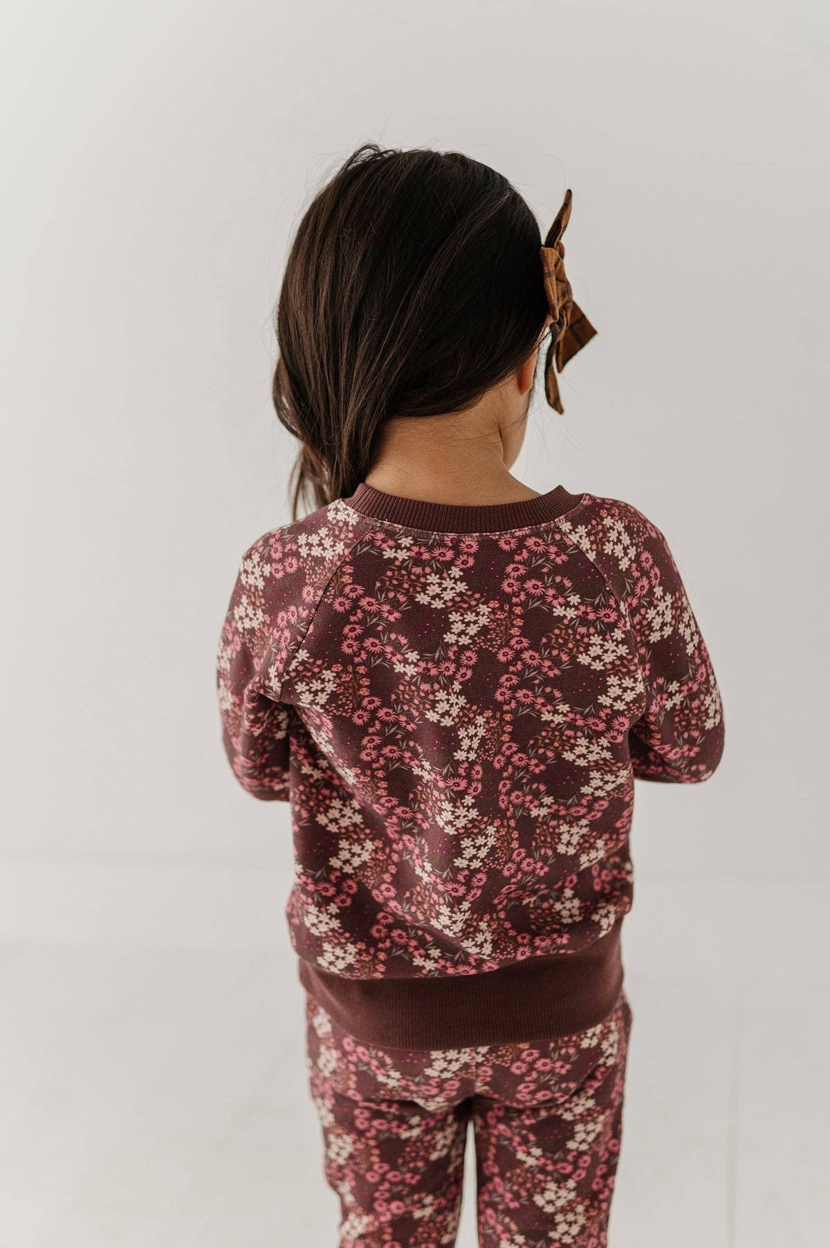 Cluster Garden Floral Fleece Sweatshirt
