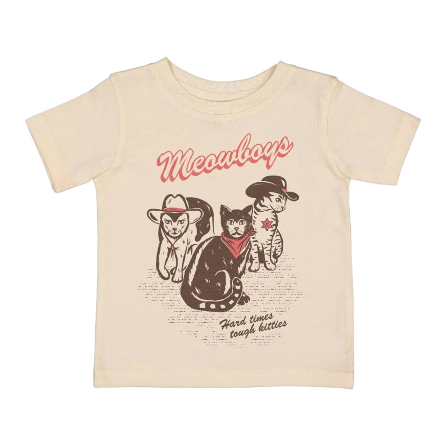 Meowboys Western Kids Tee