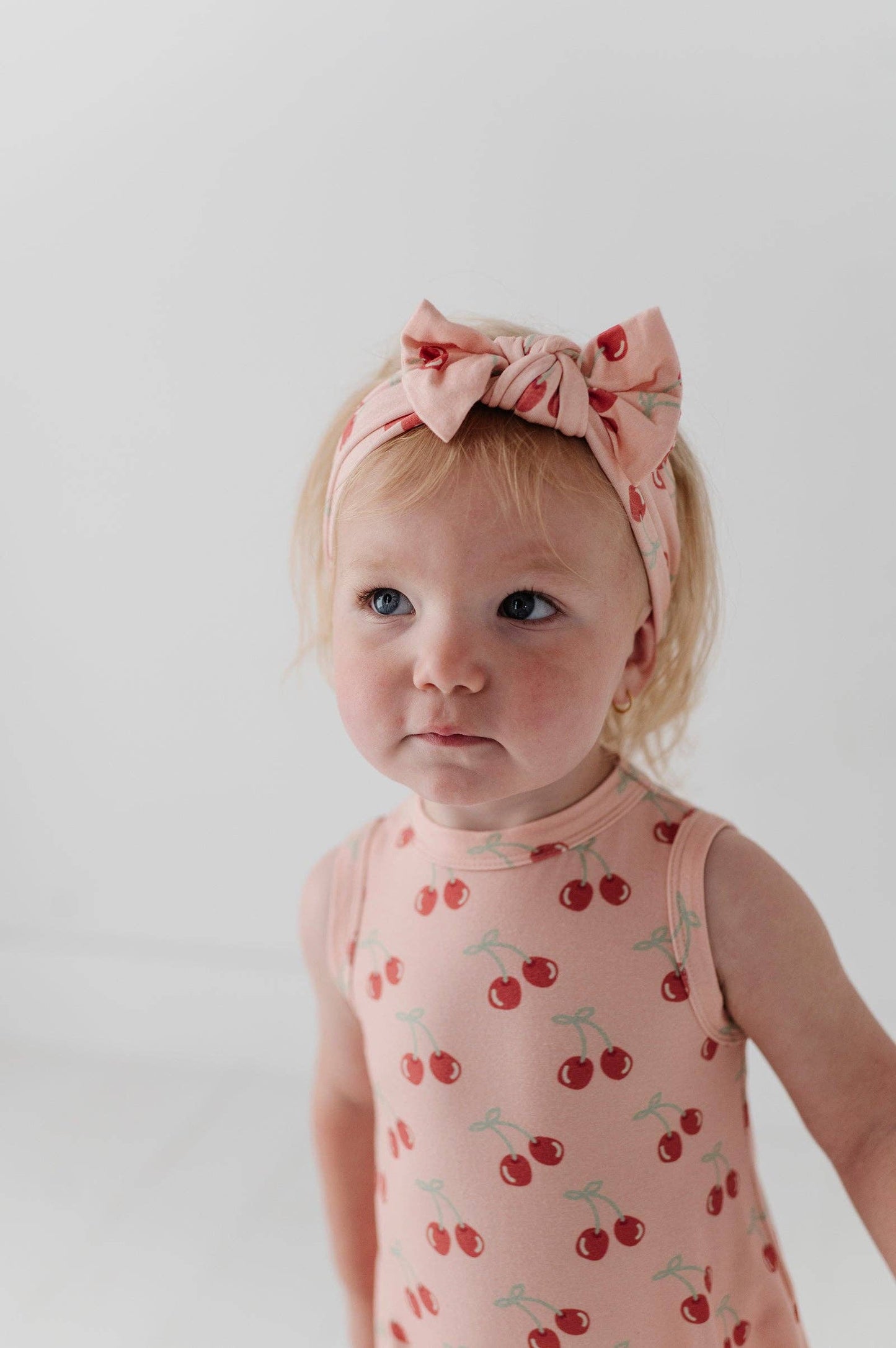 Cherries Bamboo Bubble Romper