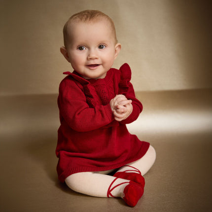 Eggnog Red Ballet Tights