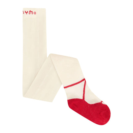 Eggnog Red Ballet Tights