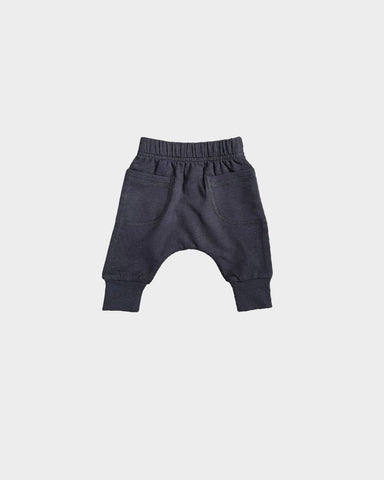 Baby Pocket Pants: Dark Gray