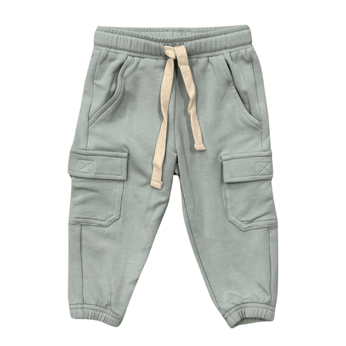 Aqua Grey Cargo Pants