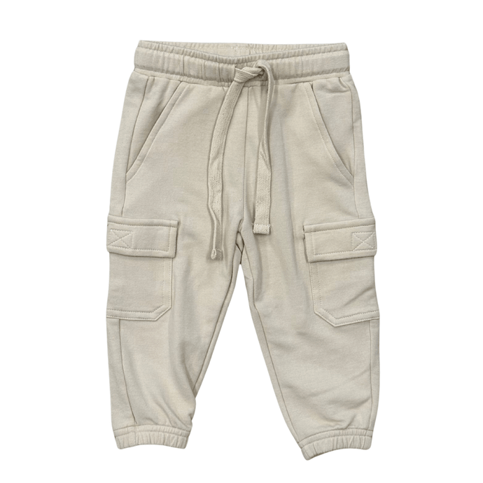 Beige Cargo Pants