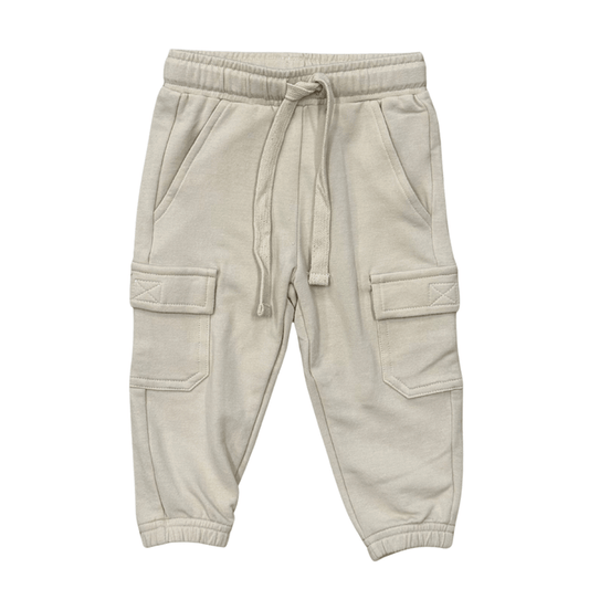 Beige Cargo Pants