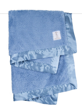 Cornflower Chenille Blanket