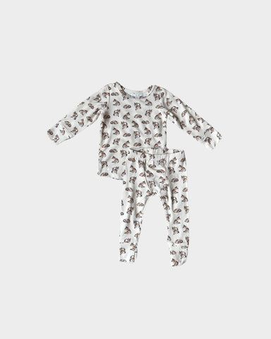 Printed Lounge Set: Fox