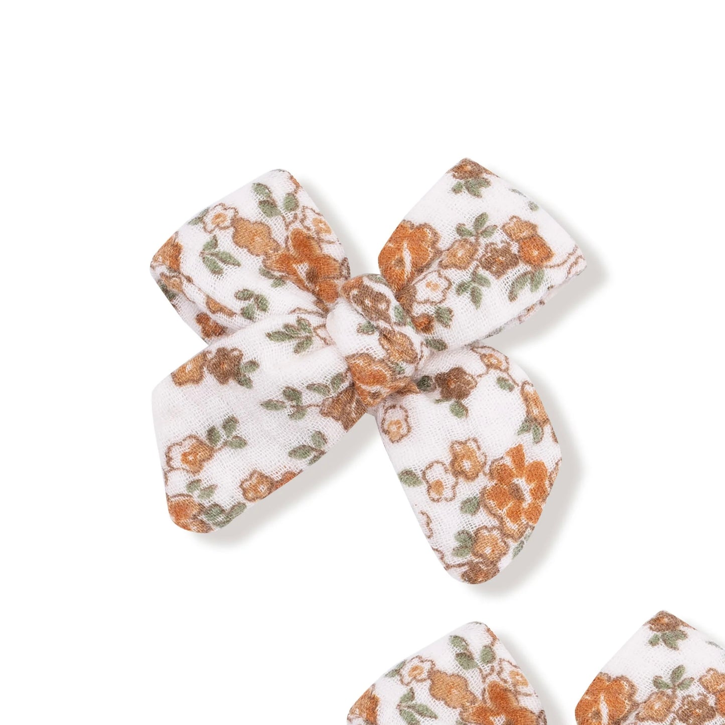 Prairie Calico Bow Clips