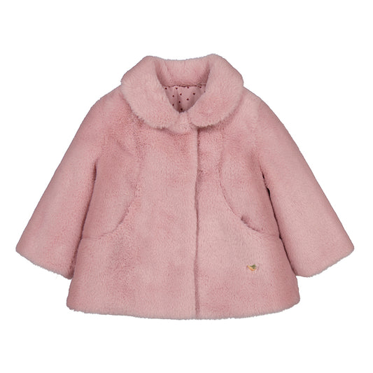 Crystal Faux Fur Coat