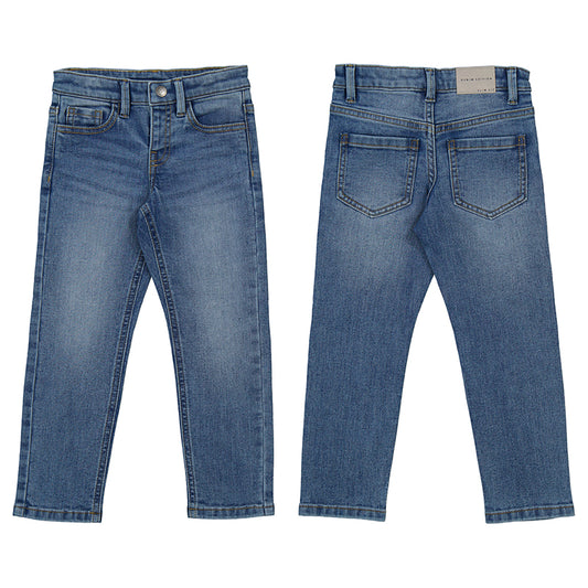 Medium Basic slim fit trousers