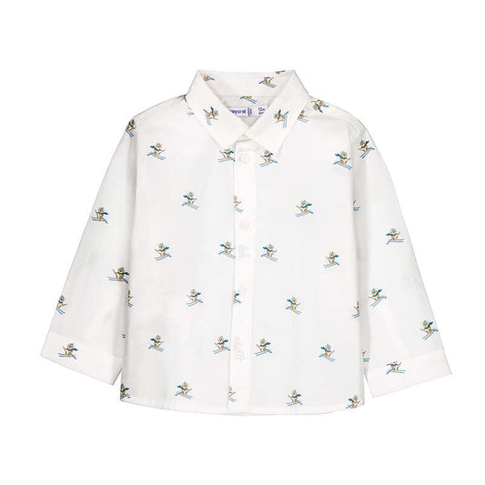 Bear Skier L/S Shirt