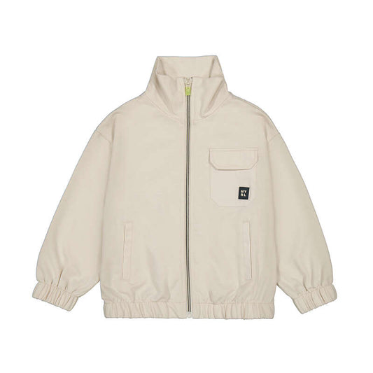 Hemp Pop Collar Zip-up Jacket