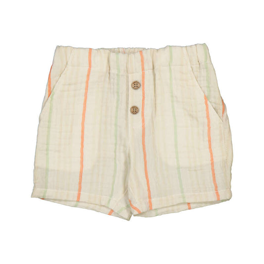 Clay Stripes Bambula Shorts