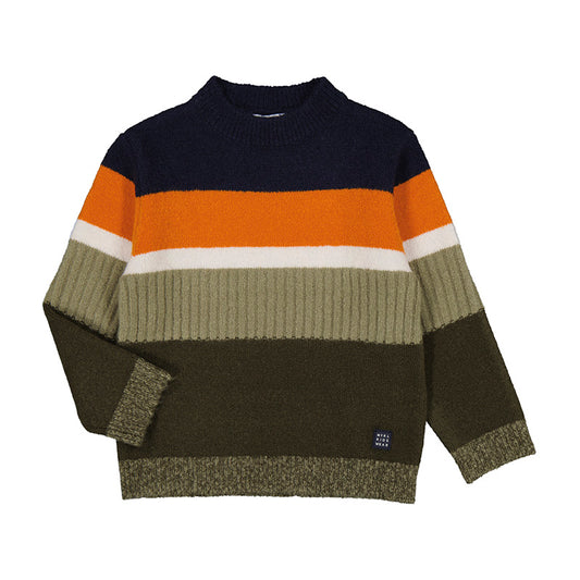 Block Sweater: Saffron