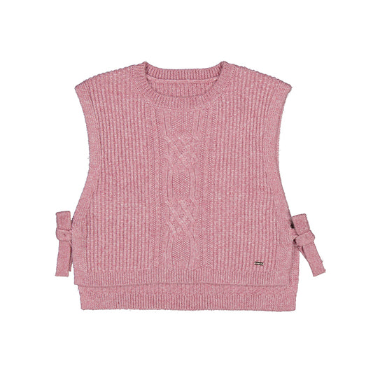 Knitting vest: H. Quartz