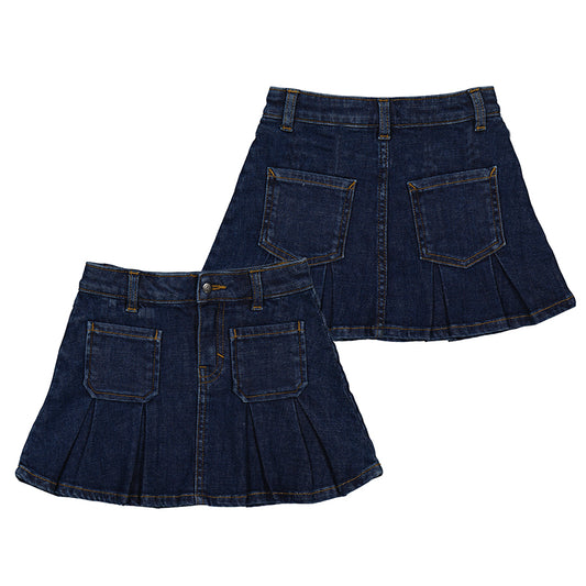Super dark Denim skirt