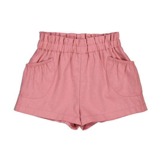 Rose Pink Pull-up Shorts