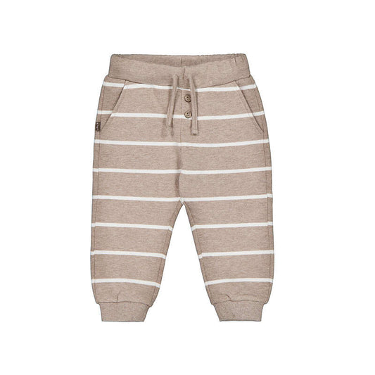 Heathered Truffle Stripe Joggers