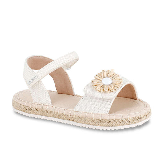 Jute Flower Sandals