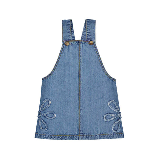 Medium Denim Overall Skirt
