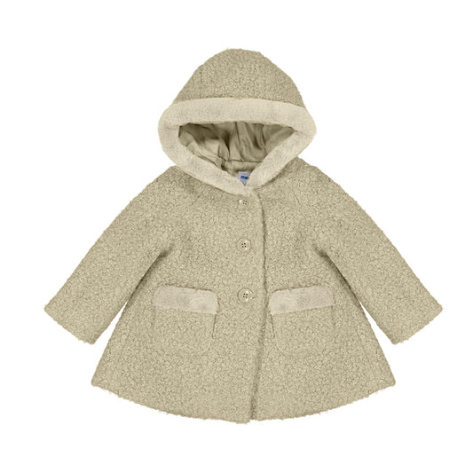 Baby Sepia Shearling coat
