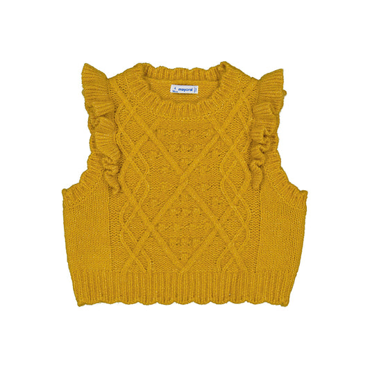 H. Mustard Knitting vest