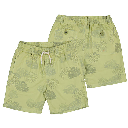 Iguana Green Printed shorts