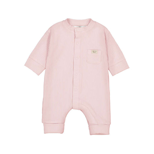 Pink Welcome Rib Romper