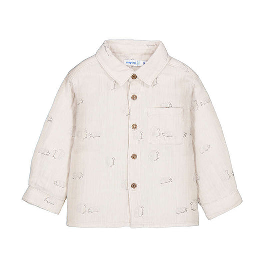 Dark Tofu L/S Buttondown Shirt