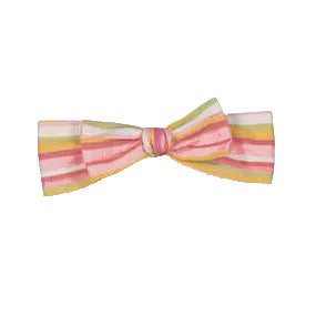 Rose Striped Cotton Headband