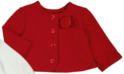 Cherry Cardigan with Bow