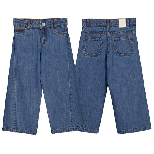 Dark Wash Denim Loose-fit Jeans