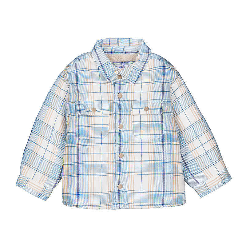 Blue Plaid Shacket