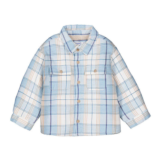 Blue Plaid Shacket
