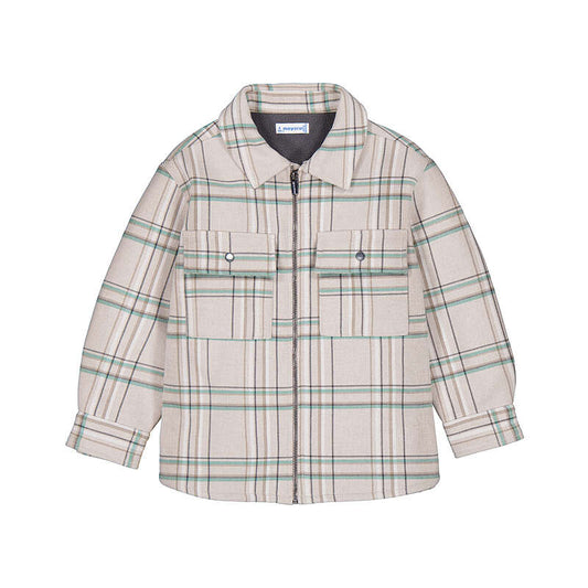 Dark Green Checkered Jacket